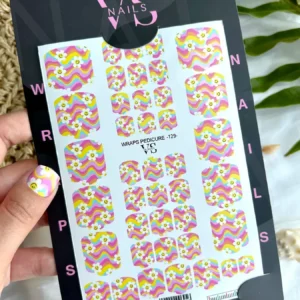 VS Nails Wraps 129