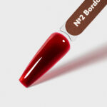 Vitrage Gel No. 2 Bordo 15g, Patrisa Nail - imagine 3