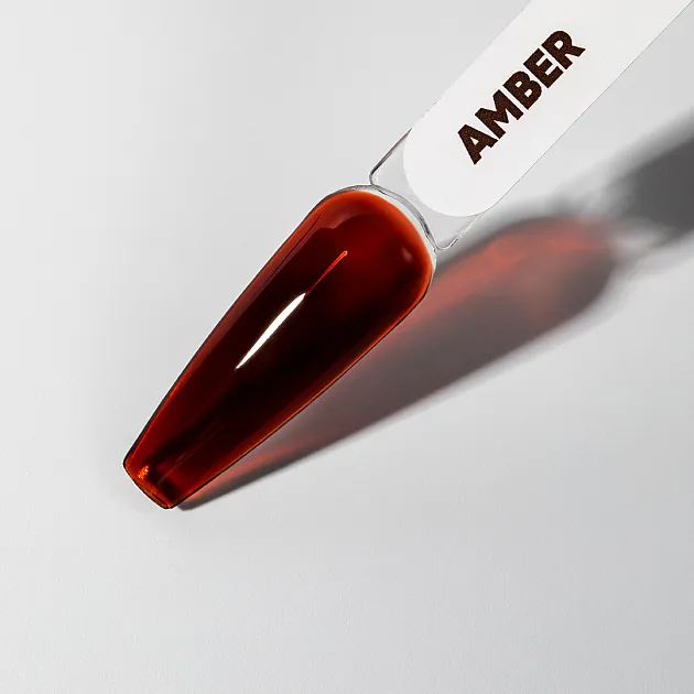 Amber_001 Oja Semipermanenta Amber Glass , 8ml, Patrisa Nail - imagine 1