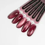 Oja Semipermanenta Magic Cat Eye Burgundy, 8ml, Patrisa Nail - imagine 4