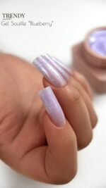 Souffle gel Blueberry 15 ml, Trendy Nails - imagine 2