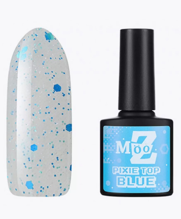 WhatsApp Image 2024-12-13 at 20.35.03 Top Coat PIXIE Blue MOOZ ,9ml - imagine 1