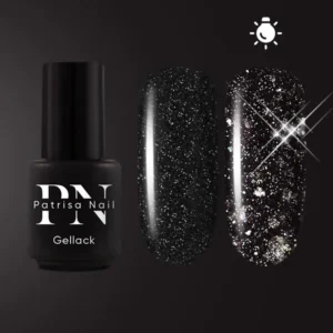 Oja Semipermanenta Black Flash, 3,5ml, Patrisa Nail
