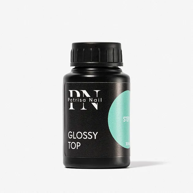 glossy-top-ultraglyantsevyy-top-bez-lipkogo-sloya-30-ml (1) Glossy Top -Ultra-lucios 30 ml , Patrisa Nail - imagine 1