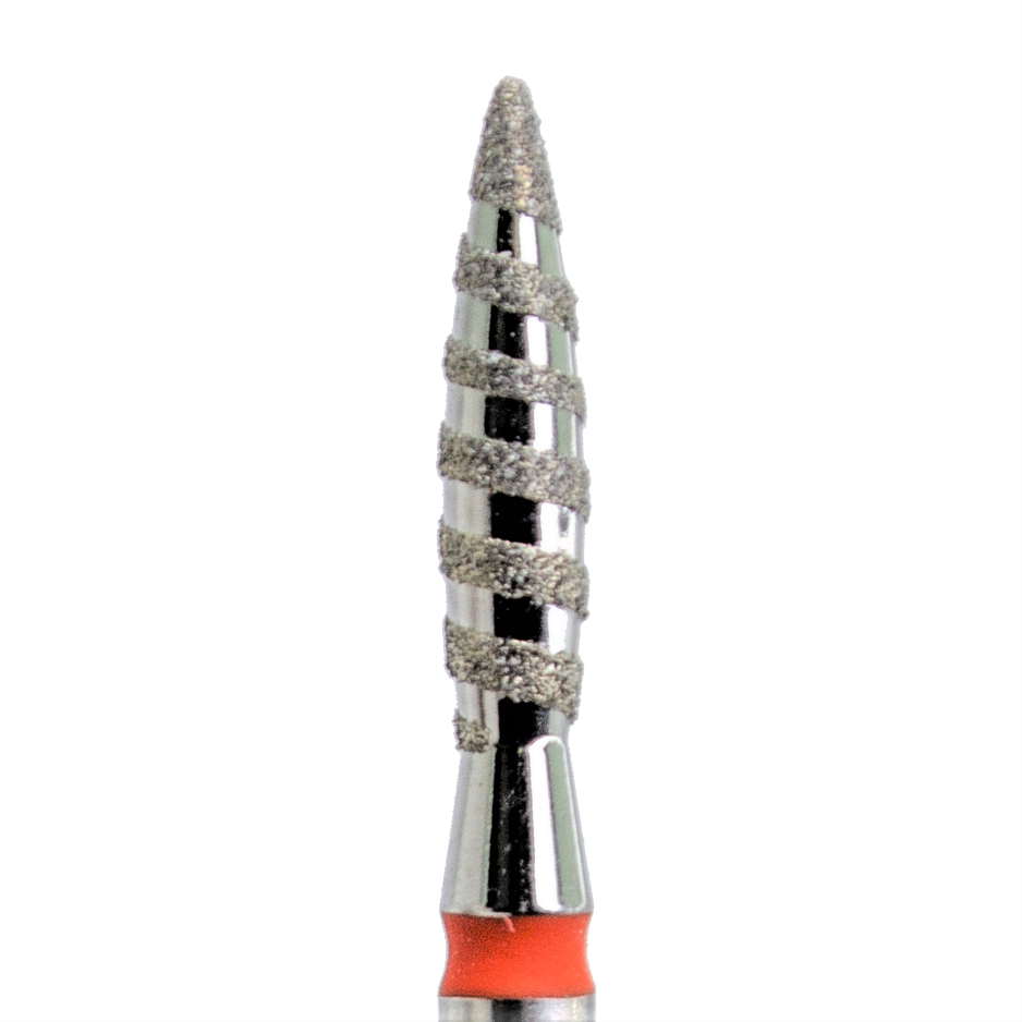 jkjxpgfbzn2eu7z6ho4mss35qw1vbvl5 Capat Freza Diamantat Flacara Tornado Rosu 2.3mm, Kmiz - imagine 1
