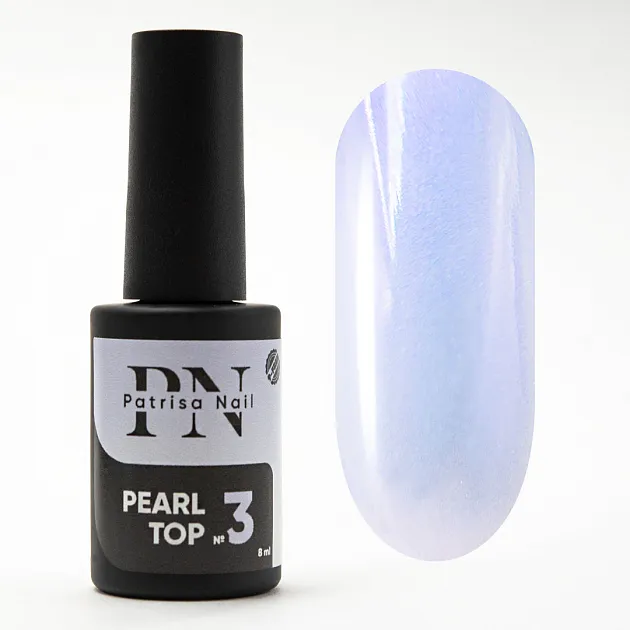 pearl-top-3-legkiy-sirenevyy-8-ml Pearl Top 3 , 8 ml , Patrisa Nail - imagine 1