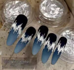 Silver Metal Strip Nail Art, 4mm