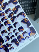 UA Slider WRAPS pedichiură 022