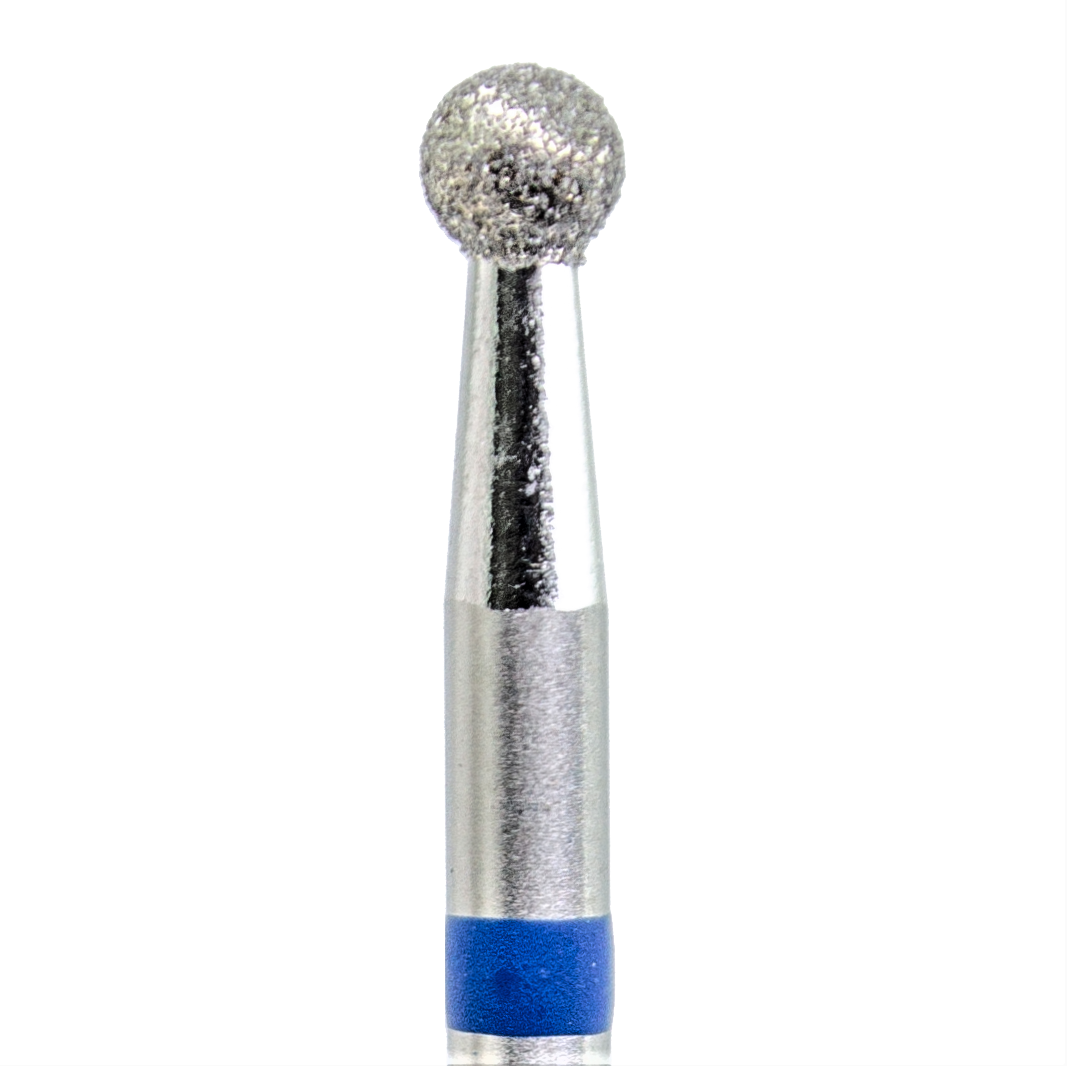 qljjw94k591f1kncswe0cicb849zgh56 Capat Freza Diamantat Sfera Albastru 2.9mm, Kmiz - imagine 1
