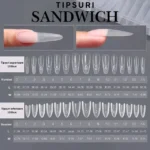 Tipsuri reutilizabile Sandwich Oval 240 buc - imagine 2