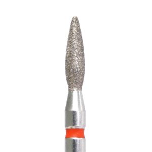 Capat Freza Diamantat Flacara Rosu 2.3mm, Kmiz