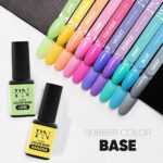Rubber Base Color Fuchsia, 12ml, Patrisa Nail - imagine 4