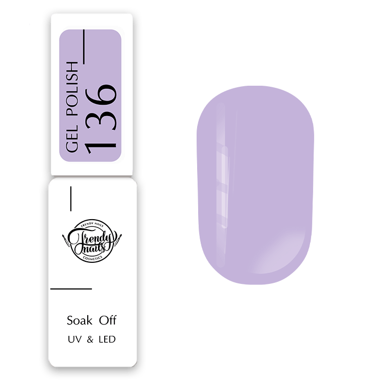 136.png Oja Semipermanenta 136, Trendy Nails - imagine 1