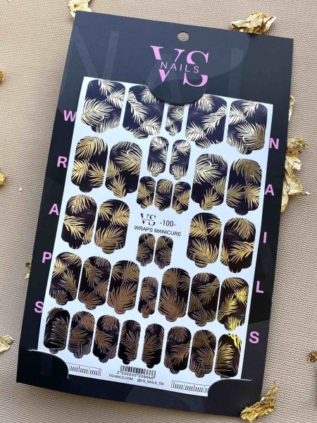 219393 VS Nails Wraps 100 - imagine 1