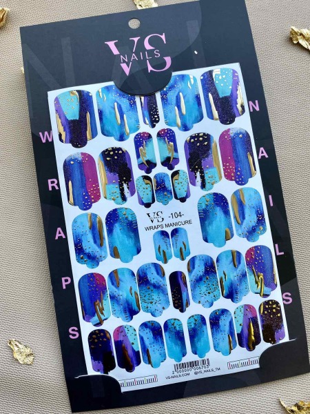 254212 VS Nails Wraps 104 - imagine 1