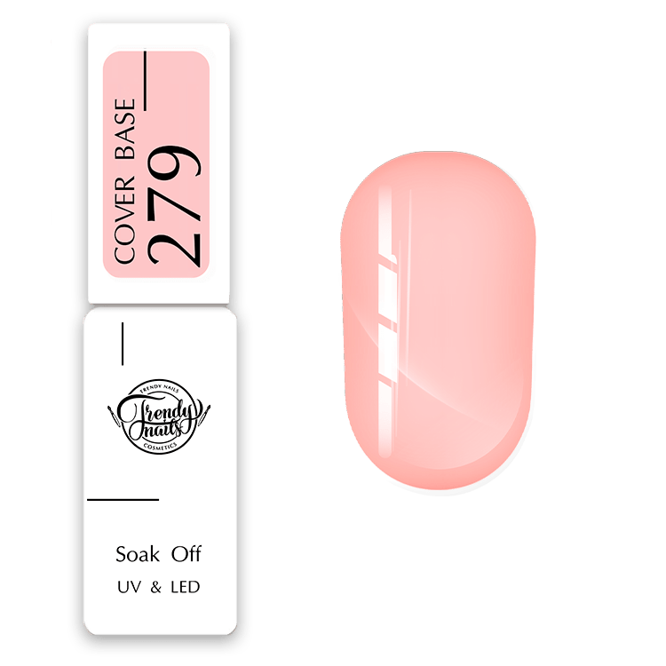 279.png Cover Base 279, 8ml, Trendy Nails - imagine 1