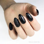Oja Semipermanenta, Nr.301 Negru, 8ml, Patrisa Nail - imagine 3