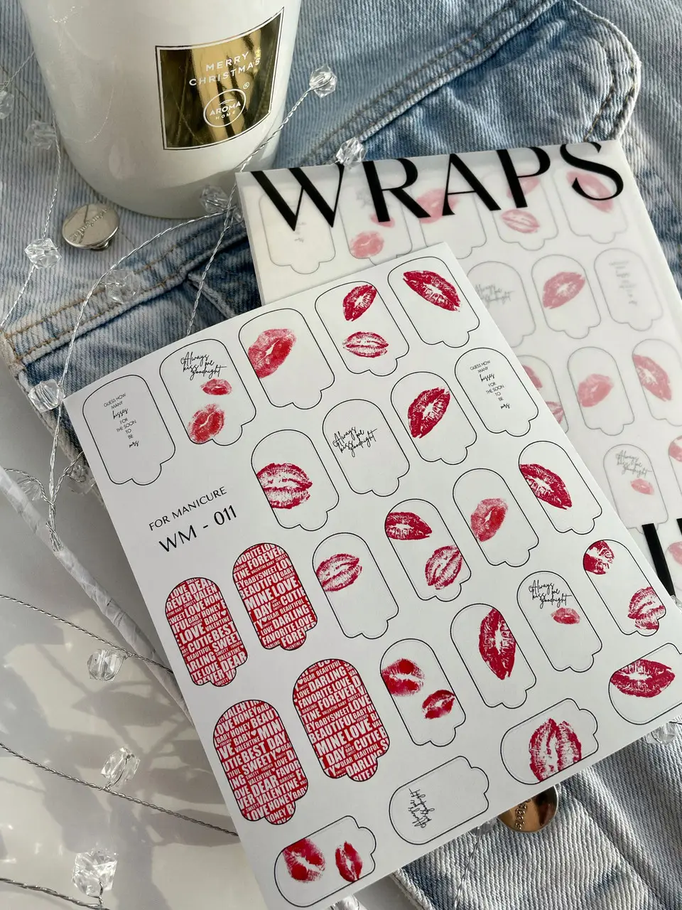 5064074919_w640_h640_5064074919.webp Nails Wraps WM011, Slidiz - imagine 1