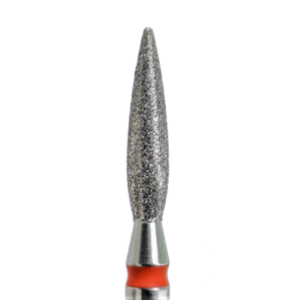 Capat Freza Diamantat Flacara Rosu 2.3/10mm, Kmiz
