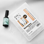 Tipsuri din gel transparent forma patrat 240 buc, Patrisa Nail - imagine 2