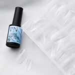 Tipsuri din gel transparent forma ovala 240 buc, Patrisa Nail - imagine 2