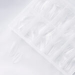 Tipsuri din gel transparent forma ovala 240 buc, Patrisa Nail - imagine 3