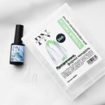 Tipsuri din gel transparent forma migdala 240 buc, Patrisa Nail - imagine 2