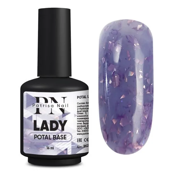 B522-PN-16ML.webp Baza Rubber Potal Lady, 16ml, Patrisa Nail - imagine 1