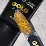 Acrygel Gold Flash, 30ml, Patrisa Nail - imagine 2