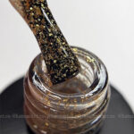 Top Gold flake, 8ml, Patrisa Nail - imagine 2