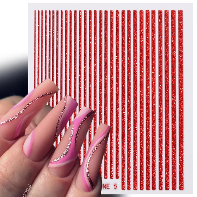 Gold-3D-Nail-Sticker-Curve-Stripe-Lines-Nails-Stickers-Gradient-Adhesive-Striping-Tape-Nail-Foil-Nail.jpg_640x640.jpg_-3.webp Abtibild Unghii Joyful Linii Red Glow - imagine 1
