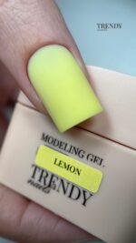 Modeling Gel Lemon 15ml, Trendy Nails - imagine 3