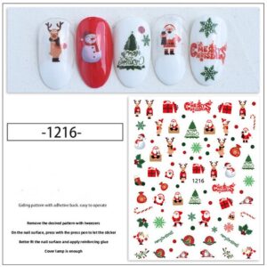 Abtibild Unghii Joyful Craciun 1216