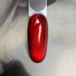 Oja Semipermanenta Cat-Eye Royal Red Passion, 8ml, Patrisa Nail - imagine 2