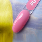 Rubber Base Color Fuchsia, 8ml, Patrisa Nail - imagine 2