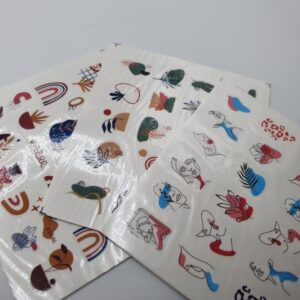 Set 3 Tatuaje Pe Baza De Apa 130
