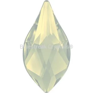 Serinity Flatback Crystals White Opal AB Flame, 2buc, Bluestreak