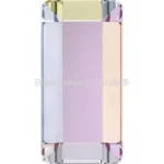 Serinity Flatback Crystals Crystal AB Baguette 5 buc, Bluestreak