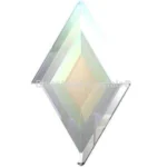 Serinity Flatback Crystals Crystal AB Diamond 6 buc, Bluestreak