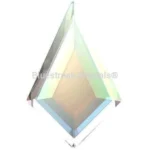 Serinity Flatback Crystal AB Kite 6 buc, Bluestreak