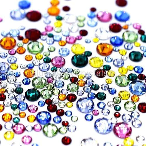 Serinity-Rainbow-Mix-of-Flatback-Crystals-Non-Hotfix-Serinity-Flatback-Crystal-Mixes-Non-Hotfix-Small-Mix-250-bluestreak-crystals_600x.webp Serinity Rainbow Mix of Flatback Crystals 50buc, Bluestreak - imagine 1