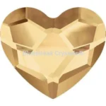 Cristale Serinity Golden Shadow Heart 2 buc, Bluestreak