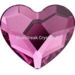 Cristale Serinity Fuchsia Heart 2 buc, Bluestreak
