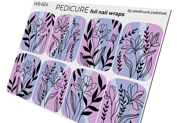 WB-824 Wraps WB824, Pedicure Cabinet - imagine 1