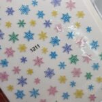 Abtibild Unghii Joyful Fulgi Colorati 1211 - imagine 2