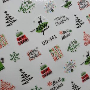 Stickere Unghii Sarbatori DD-441