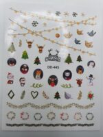Stickere Unghii Sarbatori DD-445 - imagine 2