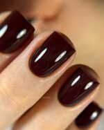 Gel Polish Lip Cream 750 Black Velvet, Milk - imagine 2