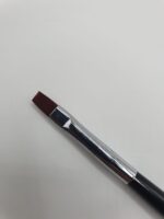 Pensula Pentru Gel Cu Capac Patrat Nr.6 (Visiniu) - imagine 2