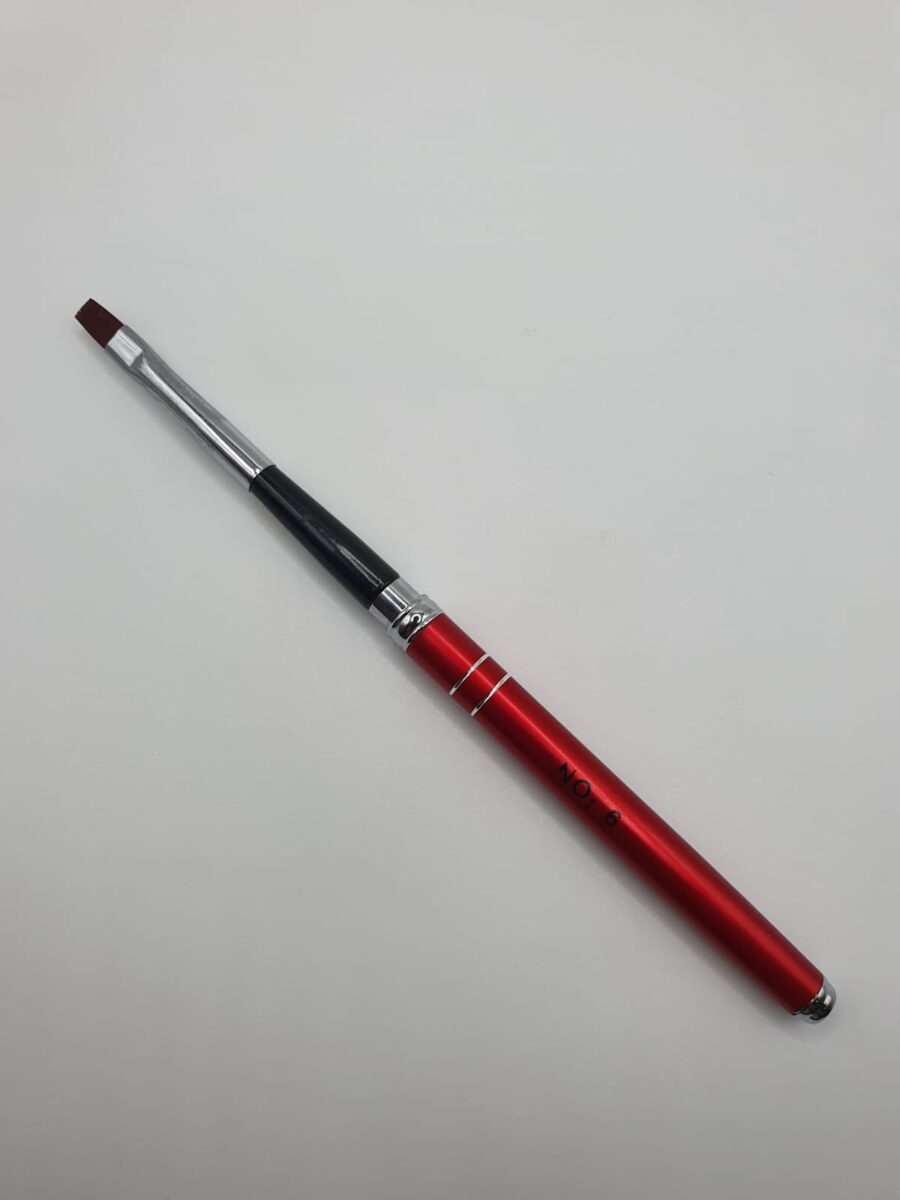 WhatsApp-Image-2023-03-23-at-14.37.48-1.jpeg Pensula Pentru Gel Cu Capac Patrat Nr.6 (Visiniu) - imagine 1